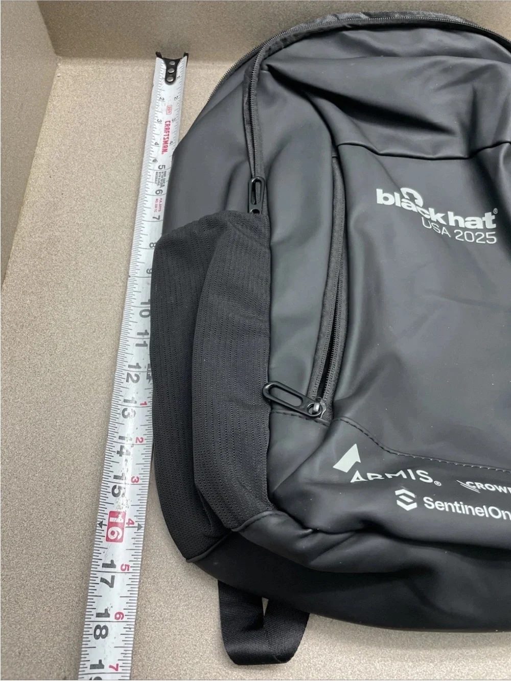 Black Hat 2025 Las Vegas Cybersecurity Vendor Conference Backpack BlackHat